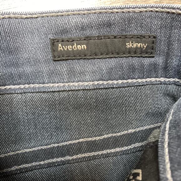 Citizens of Humanity Avedon Skinny High Rise Charcoal Gray Jeans Women's Size 25 - Picture 7 of 8